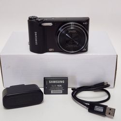 Samsung WB150F Smart Camera HD WiFi 14.2MP 18x Manual Mode + Battery/USB Chrgr 