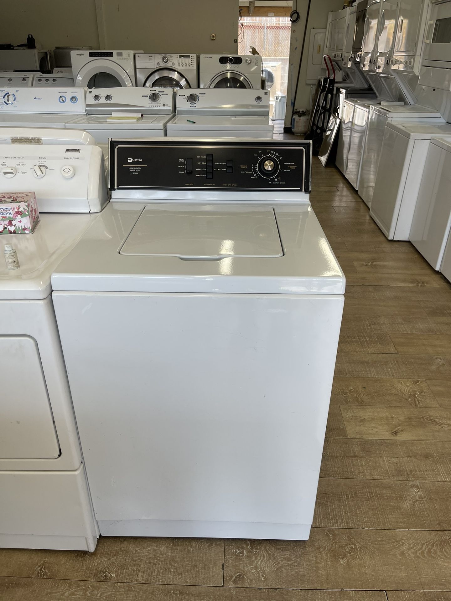 Maytag Heavy Duty Washer In Excellent Condition