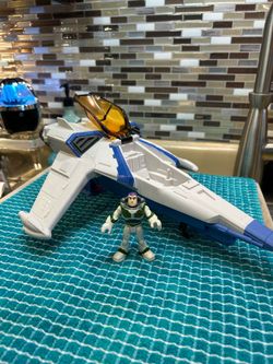 15” Fisher-Price Imaginext Disney Pixar Lightyear XL-15 Spaceship w/Buzz