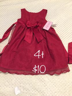 Vestido 4t $10