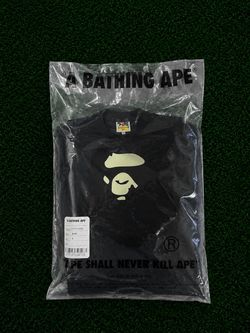 small black bape tee