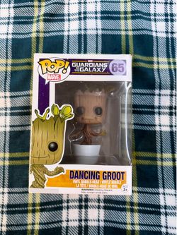 Funko Pop Dancing Groot Guardians Of The Galaxy Vinyl Figure Baby Groot-2 Pieces