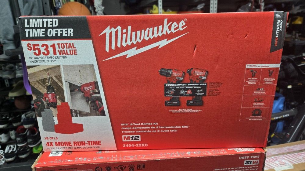 Milwaukee  With 6.0 Battery 
