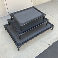 (Brand New) Elevated Dog Bed (Small $20, Medium $25, Large $30) Breathable Raised Pet Bed Cot Indoor Outdoor 