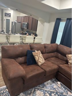 Brown couch