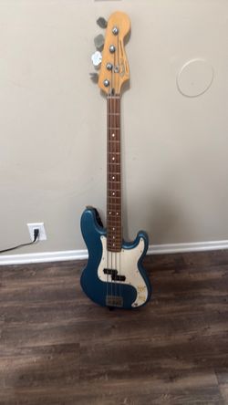 Fender Standard Precision Bass (1992) – Made in Mexico (MIM) – Lake Placid Blue