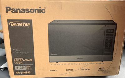 1.2 Cu. Ft. 1200W Built-In/Countertop Microwave Oven with Inverter Technology™ - Stainless Steel - NN-SN686S