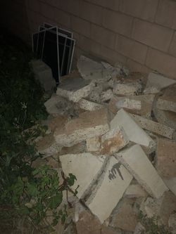 Broken Cement Slab