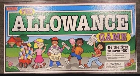 The Allowance Game Board Game $18 Great Condition Except Box. Learning/Math