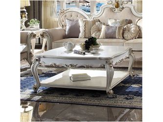 Picardy Antique Pearl  Coffee Table (Square Leg)
