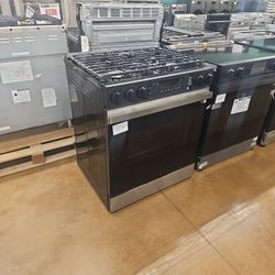 Samsung Bespoke Slide In Gas Stove