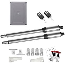 NEW! Automatic Gate Opener with Remote Complete Kit for Swing Gate Up to 440lb 12FT per Arm
