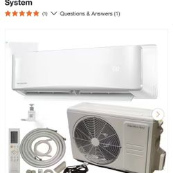 Ductlessaire Mini Split Ac 18000 BTU 