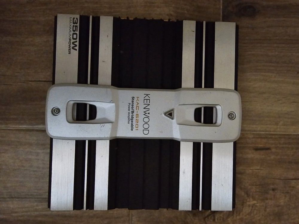 Kenwood 350W stereo/ bridgeable power amplifier