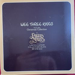 Vintage Precious Moments 1983 Plate “We Three Kings” No. E-0538 