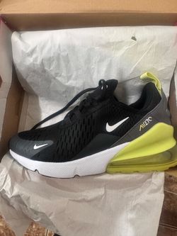 Nike Air Max 270 Black Yellow Sneakers