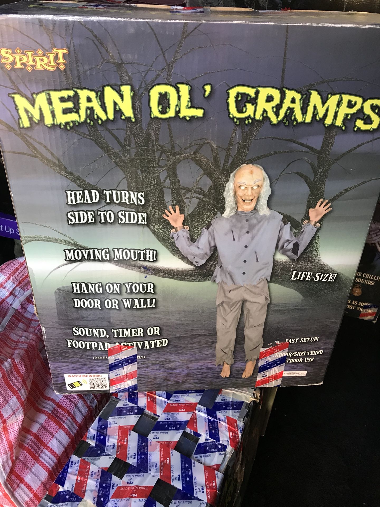 Life size Mean OL’ Gramps