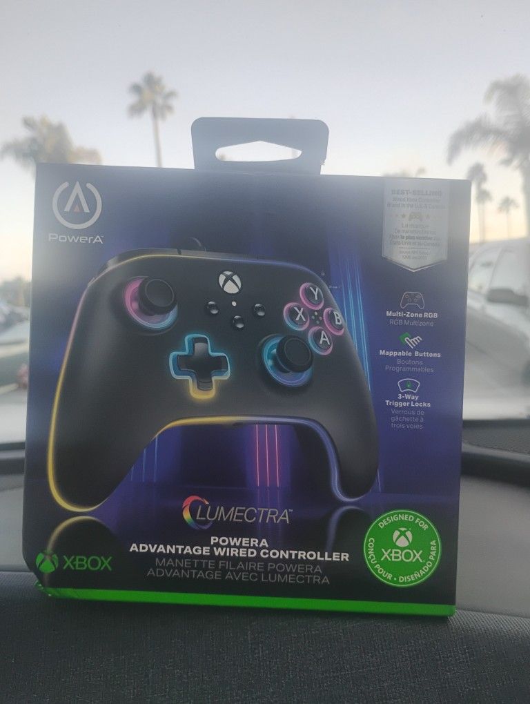 XBox-Power A-Advantage Wired Controller