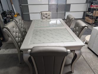 Dining table set with chairs