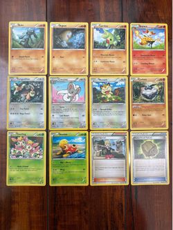 Pokemon XY Fates Collide Mixed Non-Holo Common, Uncommon Lot of 12 NM