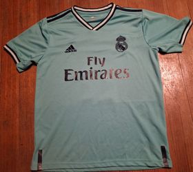 Adidas Real Madrid Mens size Medium 2019 Fly Emirates Oscar Player soccer