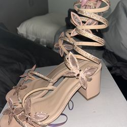Butterfly heels