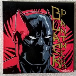 Marvel Black Panther Painting