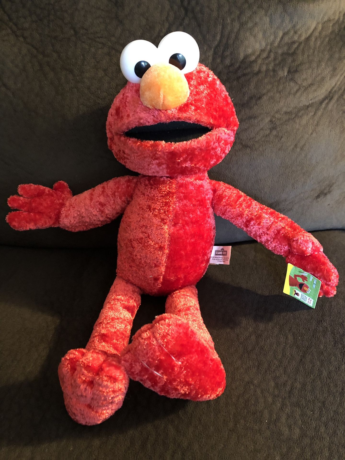 Large Elmo Plush 20" Sesame Street Nanco Soft Stuffed Animal 2006. Condition is New.