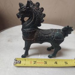Bronce Oriental Figurine Of Horse