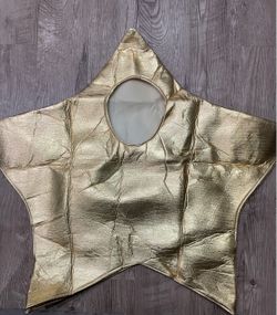 Kid’s Gold Metallic Star Costume