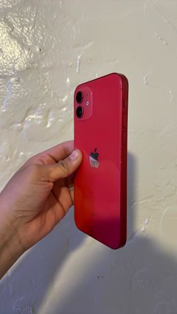 iPhone 12 red sold as is