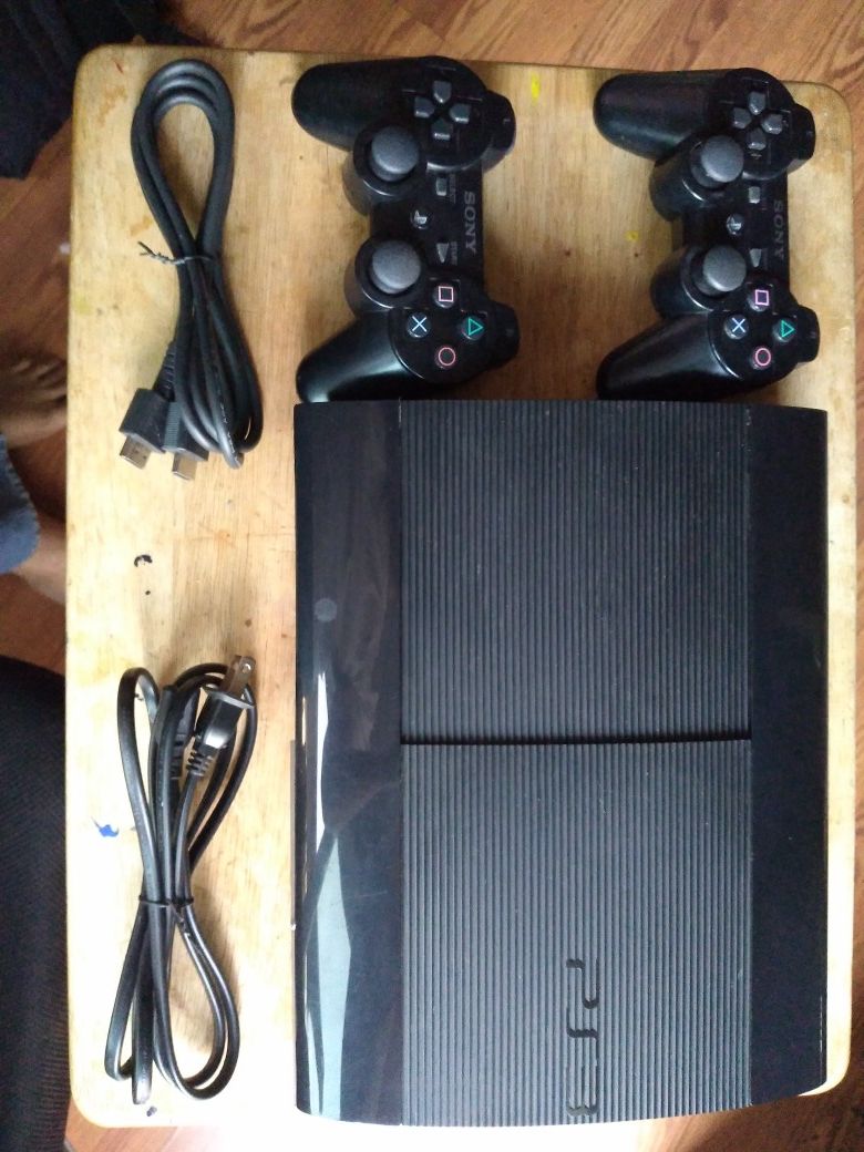 PS3 500GB with 65 games $300 obo