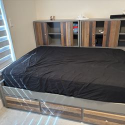 Full Size Bed Frame And Mattress 