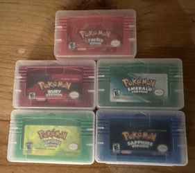 Pokemon GBA Games