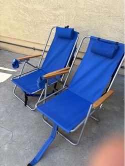 Backpack chairs