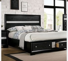 Queen size frame and mattress