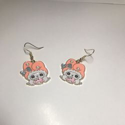 Hello Kitty Melody Enamel Earrings