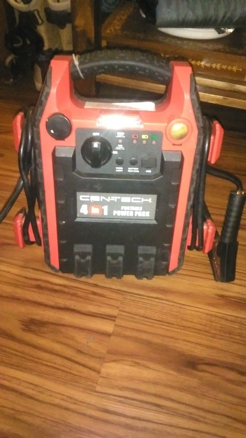 Cen-techPortable Power Pack 4 In 1
