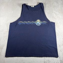 Vintage Hawaiian Legends Tank Top Surf Co Men’s XL Blue 90’s #10A