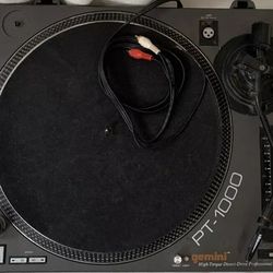 GEMINI - PT 1000 Direct Drive Turntable 
