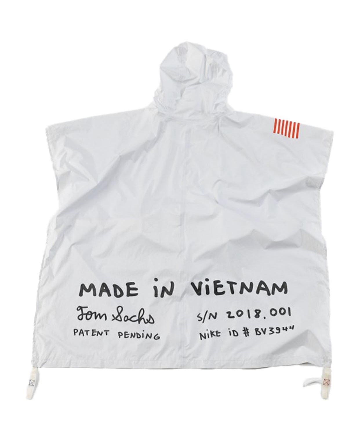 Nike x Tom Sachs Exploding Poncho White