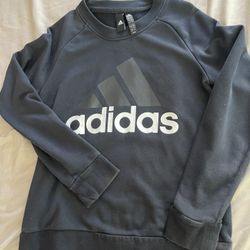Adidas Black And White Sweater Women Medium