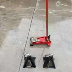 Floor Jack And Jack Stands For Sale