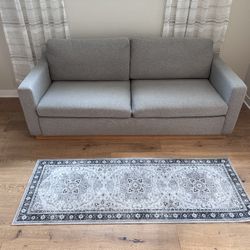 Grey sofa / couch - mint conditon