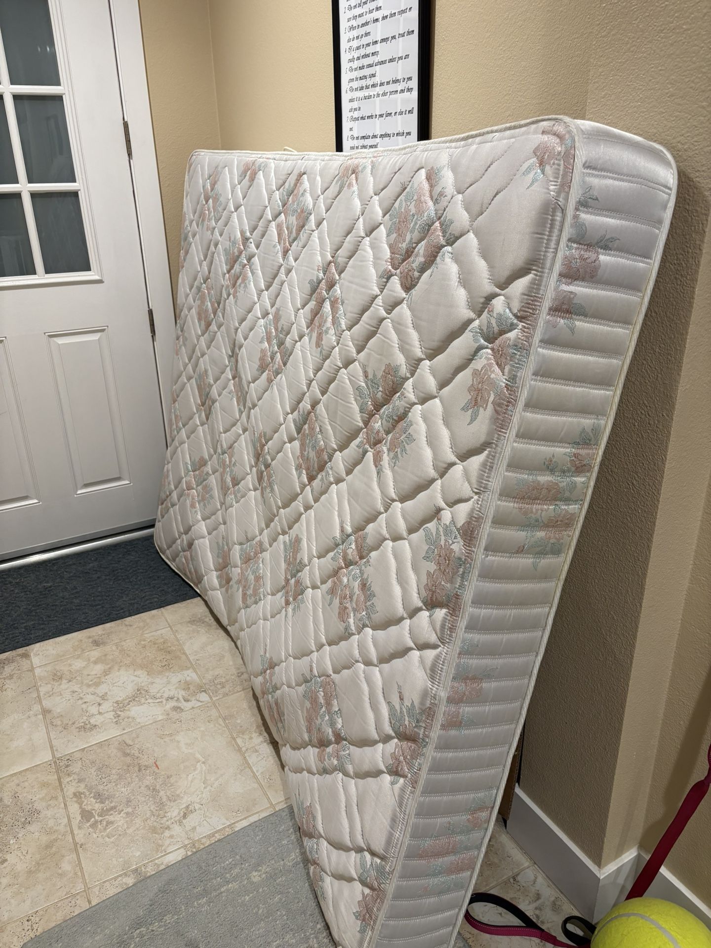 Free Queen Mattress And 3” Foam Topper