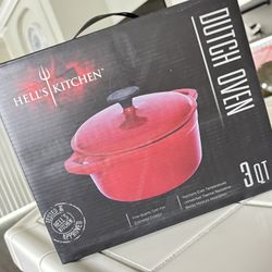 Cast Iron Dutch Oven 3QT! Brand New Sealed!! Paid $129 Asking $35