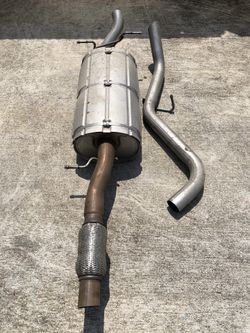 Stock 2008 Silverado exhaust