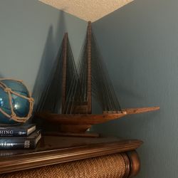 Model Sailboat Ship