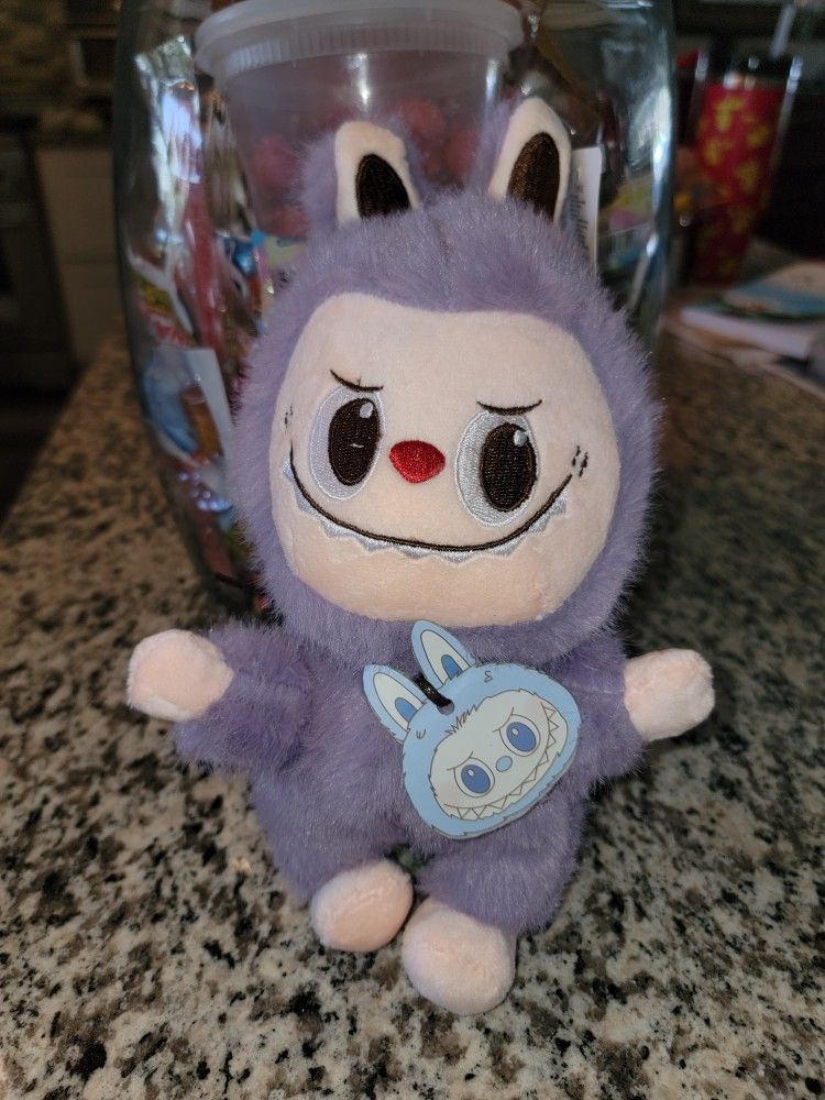 Lububu Purple 9" Plushie Brand New