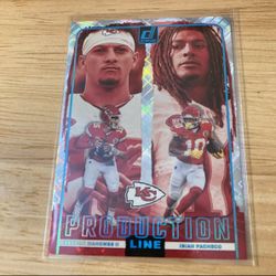 Numbered Of /99 Patrick Mahomes Pacheco Cosmic 